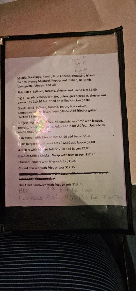 Town Tavern Menu image 1